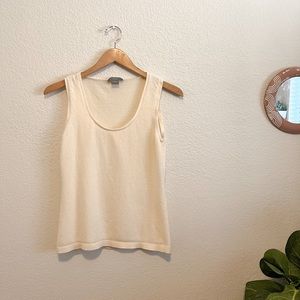 Cashmere Cream Tank Top